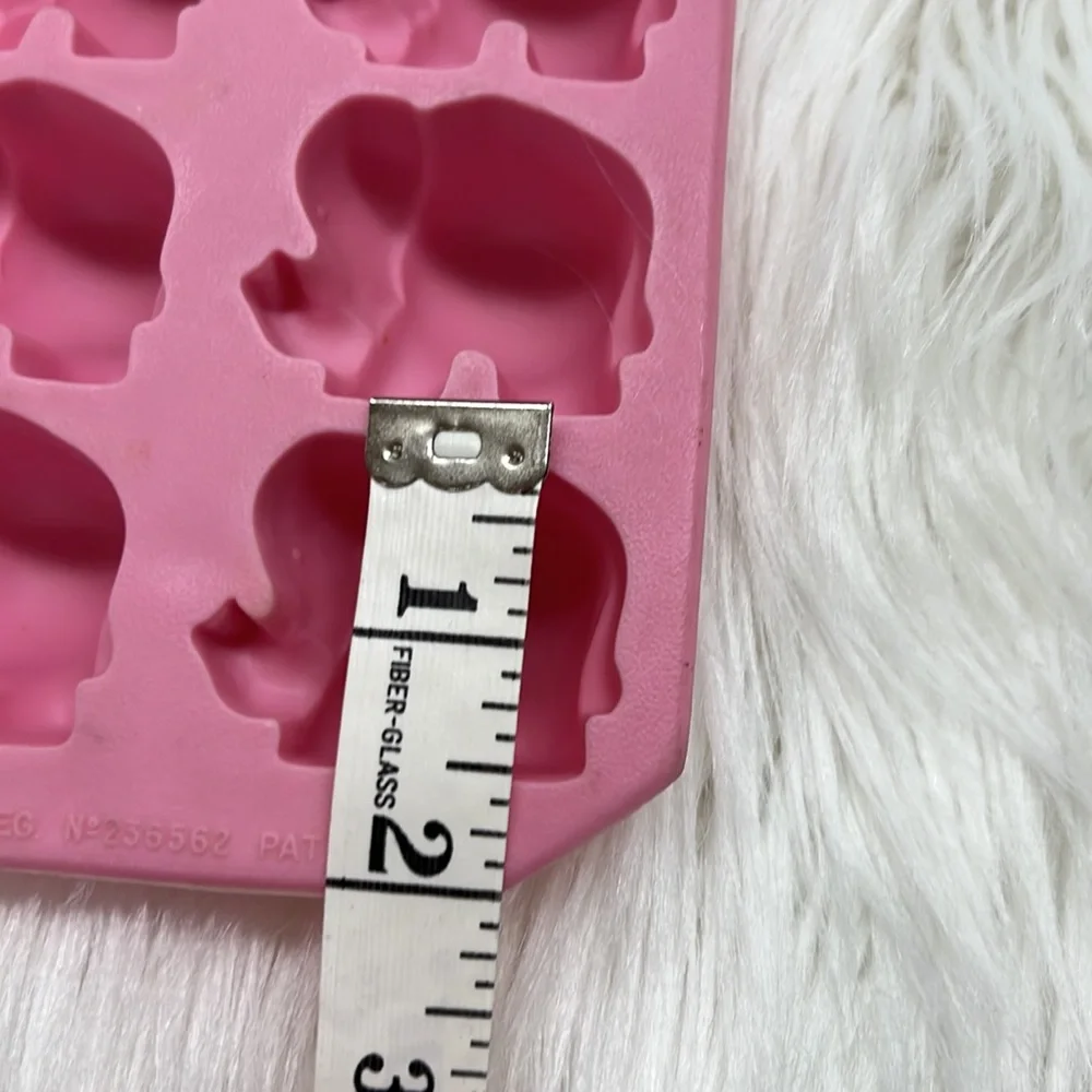 π 10/$10 π Elephants Design Pink Silicone Food Mold - Picture 6 of 7